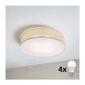Brilagi - LED stropné svietidlo SIRIJA 4xE27/60W/230V pr. 60 cm krémové 8590828019473 vyobraziť