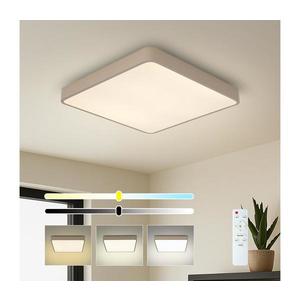 Brilagi-LED stmievateľné stropné svietidlo POOL LED/36W/230V 3000-6000K 40x40 cm béžová+DO BRI659 vyobraziť