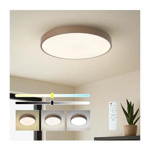 Brilagi - LED stmievateľné stropné svietidlo POOL LED/60W/230V 3000-6000K 50 cm hnedé + diaľkové ovládanie BRI700 vyobraziť