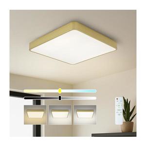 Brilagi-LED stmievateľné stropné svietidlo POOL LED/48W/230V 3000-6000K 50x50 cm zlaté+DO BRI665 vyobraziť