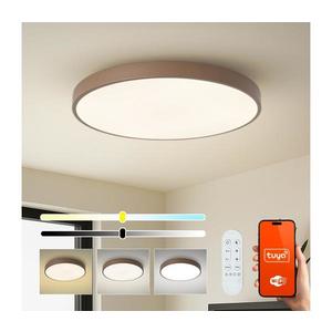 Brilagi-LED Stmievateľné svietidlo POOL SMART LED/100W/230V 80 cm Wi-Fi Tuya + diaľkový ovládač hnedé BRI712 vyobraziť