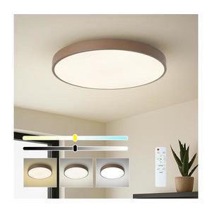 Brilagi - LED stmievateľné stropné svietidlo POOL LED/60W/230V 3000-6000K 60 cm hnedé + diaľkové ovládanie BRI704 vyobraziť