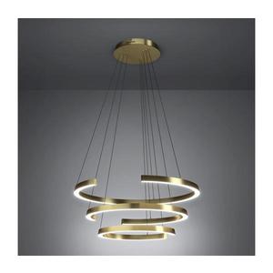 Eglo 390517 - LED stmievateľný luster na lanku LABONETE LED/50W/230V zlatý + diaľkový ovládač 390517 vyobraziť