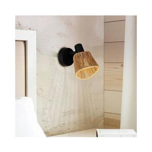 Eglo 44128 - Nástenné bodové svietidlo KEELBY 1xE14/10W/230V čierna/béžová 44128 vyobraziť