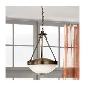 Eglo 82747 - Luster na reťazi SAVOY 2xE27/60W/230V bronzová 82747 vyobraziť