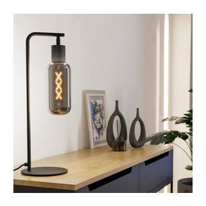 Eglo 901007 - Stolová lampa MAIONE 1xE27/4W/230V čierna/dymová 901007 vyobraziť