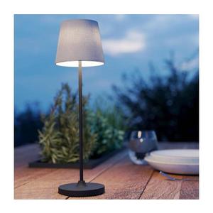 Eglo 75937 - LED stmievateľná nabíjateľná stolná lampa LEONERO LED/3, 8W/5V 2000mAh čierna/krémová 75937 vyobraziť