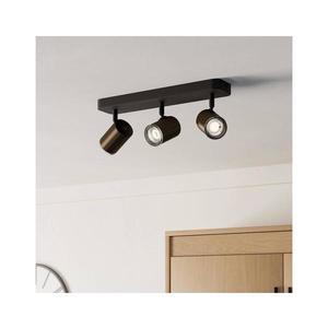 Eglo 300589 - Kúpeľňové bodové svietidlo CONSUMA 3xGU10/5W/230V IP44 čierna/hnedá 300589 vyobraziť