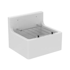 Ideal Standard S593901 -Závesná výlevka s mriežkou DOURO 45, 5x38 cm keramika/biela S593901 vyobraziť