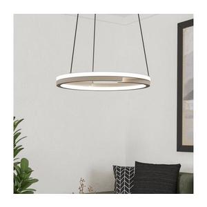 Eglo 901824 - LED stmievateľný luster na lanku MEZZOMONTE 2xLED/20W/230V béžová + diaľkový ovládač 901824 vyobraziť