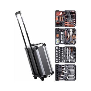 Hliníkový kufor s náradím 186 ks 09456 vyobraziť