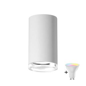 LED RGBW Stmievateľné kúpeľňové bodové svietidlo TURYN 1xGU10/6W/230V IP44 biela SA1884+AI2383 vyobraziť