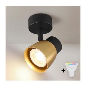 Brilagi - LED RGBW Stmievateľné bodové svietidlo NUGGET 1xGU10/6W/230V čierna/zlatá BG3439+AI2383 vyobraziť