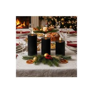 Estilo Home SADA 3x LED sviečok BRILLO LED/2xAA čierna + diaľkové ovládanie 5905623254876 vyobraziť