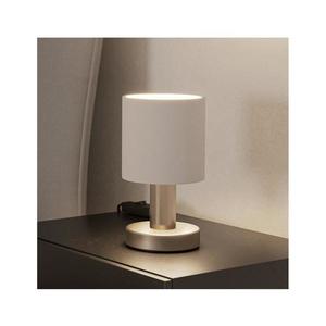 Eglo 31841 - Stolová lampa MONTETTO 1xE14/40W/230V biela/matný chróm 31841 vyobraziť