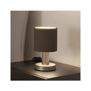 Eglo 31842 - Stolná lampa MONTETTO 1xE14/40W/230V hnedá/matný chróm 31842 vyobraziť