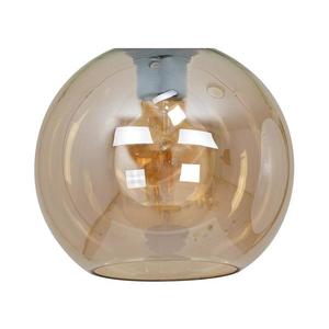 Náhradné sklo univerzálne SOFIA E27, priemer 20 cm, dymovo-béžové PLM524 vyobraziť