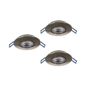 Eglo 300193 - SADA 3xLED Podhľadové svietidlo GEDREZ LED/4, 9W/230V pr. 9 cm chróm 300193 vyobraziť