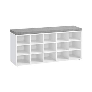 Botník VOREN biely/šedý LHS15WT vyobraziť