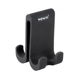 WENKO 25229100-Háčik VERNA DUO 5x9, 5 cm čierna 25229100 vyobraziť