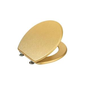 WENKO 26010100 - WC sedátko ALDENO 37x41 cm zlatá/strieborná 26010100 vyobraziť