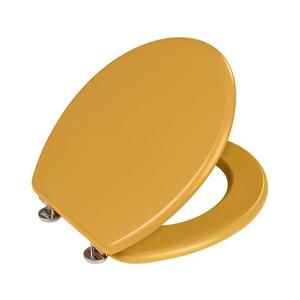 WENKO 25792100 - WC sedátko PRIMA 37x41 cm žlté/strieborné 25792100 vyobraziť