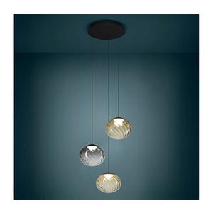 Eglo 390481 - LED stmievateľný závesný luster na lankách PANTOJA 3xLED/5, 8W/230V béžová/dymová +DO 390481 vyobraziť