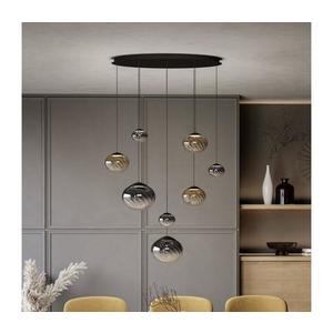 Eglo 390483 - stmievateľný LED luster na lanku PANTOJA 8xLED/5, 8W/230V béžová/dymová +DO 390483 vyobraziť