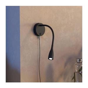 Eglo 901781 - LED flexibilná nástenná lampa s USB OLIVANDINO LED/3, 8W/230V čierna 901781 vyobraziť