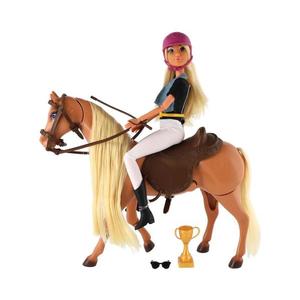 Teddies Česací kôň s bábikou a doplnkami 00311926 vyobraziť