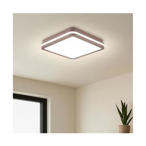 Brilagi-LED Vonkajšie svietidlo so snímačom BENE LED/24W/230V 26x26 cm hnedé IP54 BRI738 vyobraziť
