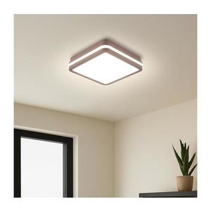 Brilagi-LED Vonkajšie svietidlo so senzorom BENE LED/18W/230V 21, 5x21, 5 cm hnedá IP54 BRI736 vyobraziť