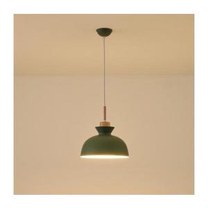 Eurolamp Luster na lanku 1xE27/15W/230V zelená pr. 28 cm 144-24136 vyobraziť