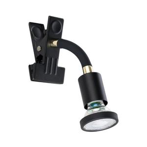 Eglo 300914 - LED lampa s klipom PARRINI 1xGU10/4, 5W/230V čierna 300914 vyobraziť