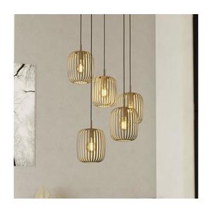 Eglo 901125 - Závesné svietidlo na lanku ROMAZZINA 5xE27/40W/230V béžové 901125 vyobraziť