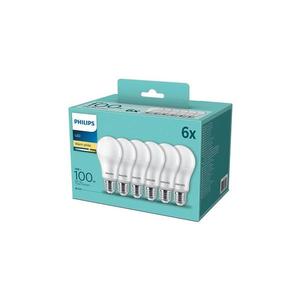 SADA 6x LED Žiarovka Philips A60 E27/13W/230V 2700K 8718699775568 vyobraziť