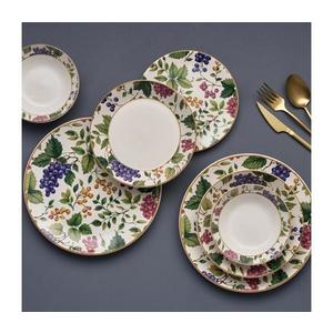 Jedálenská súprava 24 ks pestrofarebná/keramika 492PST1114 vyobraziť