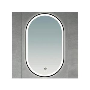 Brilagi-LED kúpeľňové zrkadlo CANZO LED/25W/230V 50x80 cm čierna IP44 CRI 90 stm.+CCT FG-MIR-0010-8050 vyobraziť