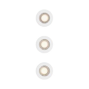 Philips - Sada 3x zapustené stropné svietidlo PERIDOT 1xGU10/7W/230V biela 872110303707700 vyobraziť