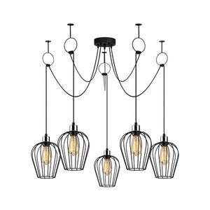 Luster na lanku TEL 5xE27/40W/230V pavúk 892OPV1715 vyobraziť