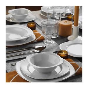 24-dielna jedálenská súprava, biela/porcelán 710KTP1453 vyobraziť