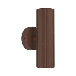 Eglo 902041 - Vonkajšie nástenné svietidlo TOMELLOSO 2xGU10/28W/230V IP44 hnedé 902041 vyobraziť