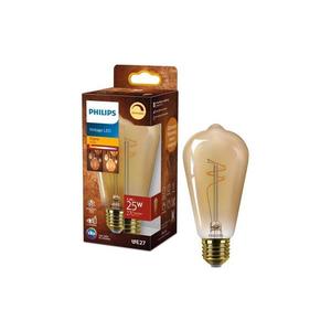 LED stmievateľná žiarovka VINTAGE Philips ST64 E27/3, 1W/230V 1800K 872110304905600 vyobraziť