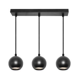 Osram - Závesný luster na lanku SPOT SPHERAL 3xGU10/6W/230V čierna 4099854588549 vyobraziť