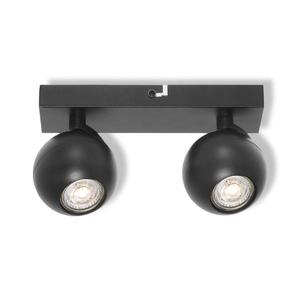 Osram - Bodové svietidlo SPOT SPHERAL 2xGU10/6W/230V čierna 4099854588426 vyobraziť