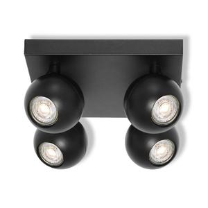 Osram - Bodové svietidlo SPOT SPHERAL 4xGU10/6W/230V čierna 4099854588464 vyobraziť