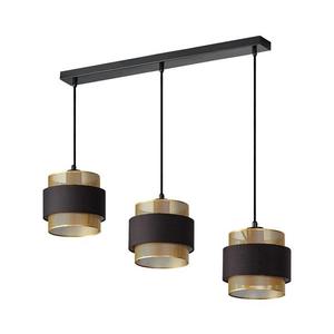 Osram - Závesné svietidlo DECOR HORNET na lanku 3xE27/10W/230V čierna/zlatá 4058075847880 vyobraziť