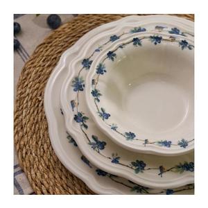 24-dielna jedálenská súprava, biela/modrá, porcelán 520ZNO1101 vyobraziť