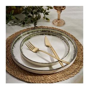 24-dielna jedálenská súprava biela/hnedá/porcelán 520ZNO1107 vyobraziť