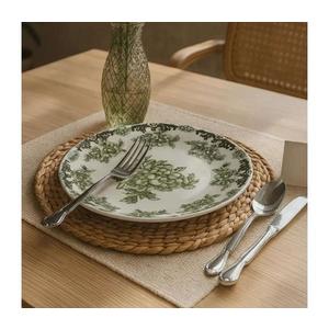 Jedálna súprava 24 ks biela/zelená/porcelán 430KSV6125 vyobraziť